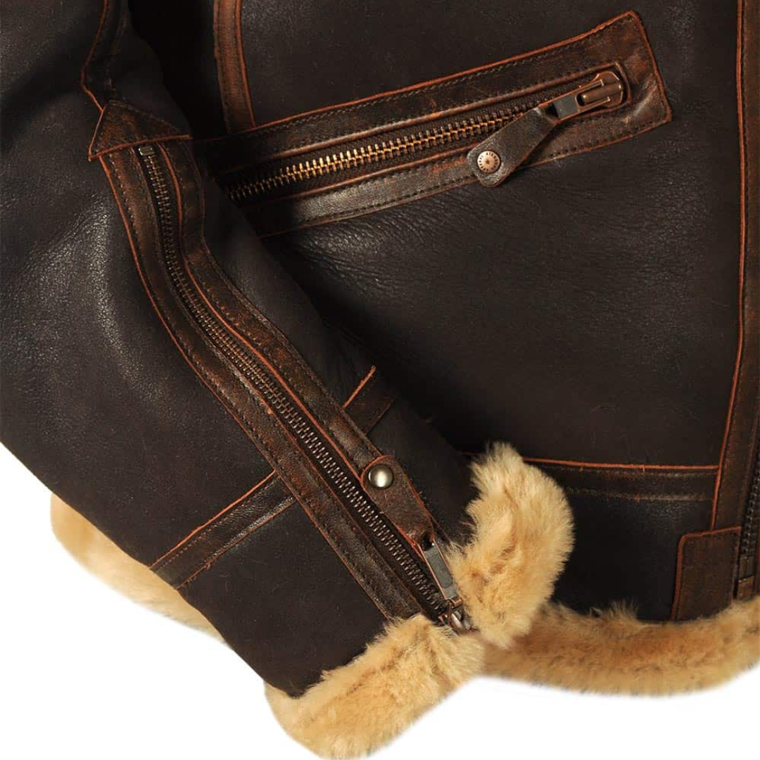 Antonia - Cozy Aviator Jacket