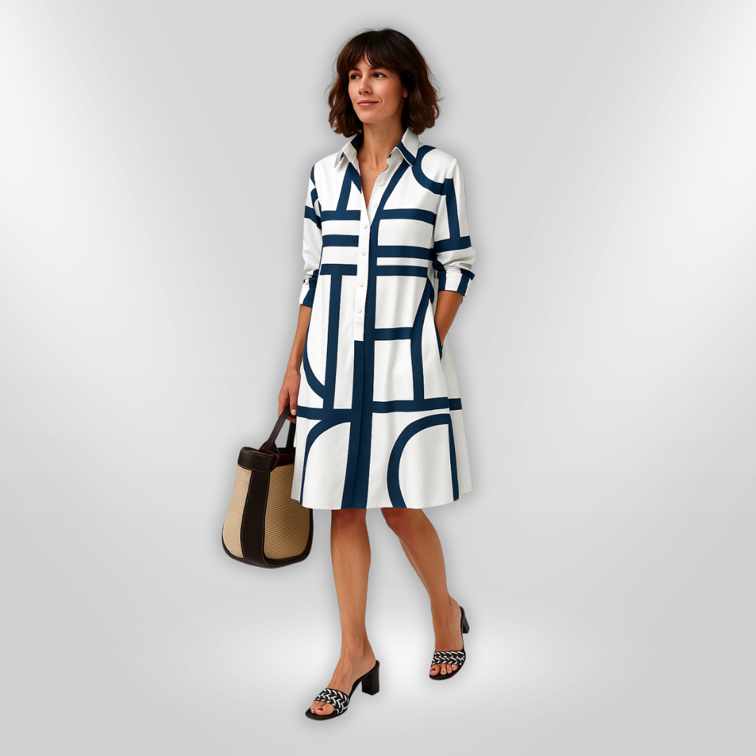 Henny™ - MID-LENGTH DRESS WITH ELEGANT SILHOUETTE