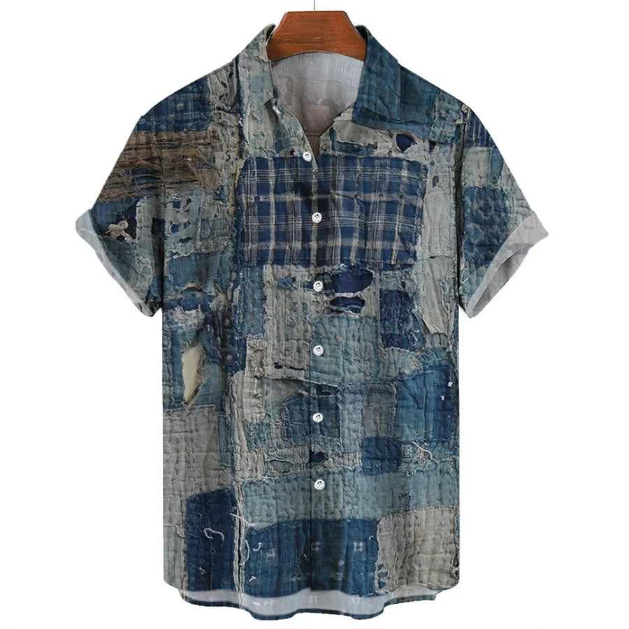 ELGAR - MODERN PATTERN BLOCK POLO