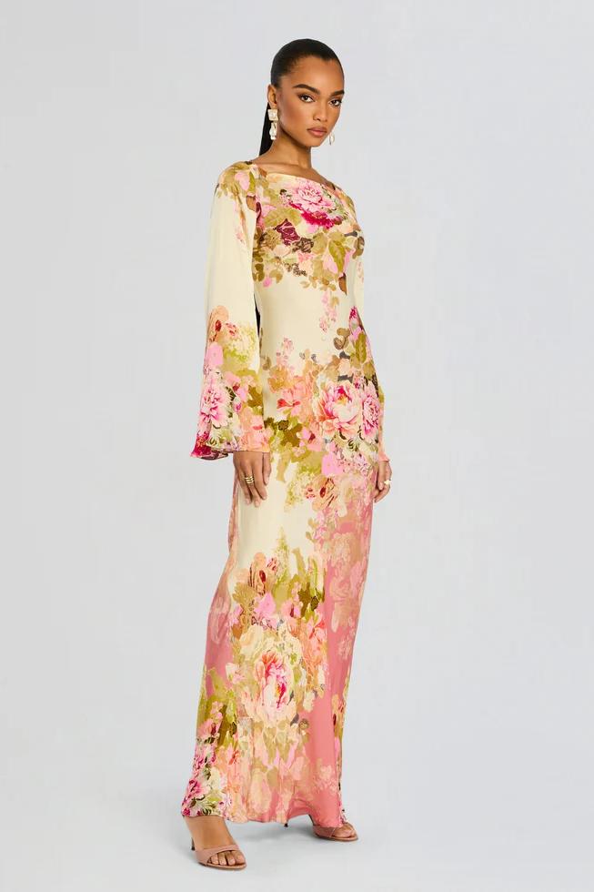 KORINA - ELEGANT ESCAPE FLORAL DRESS