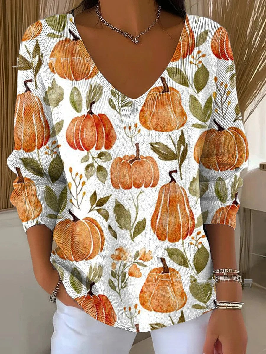 Beatrice – V-Neck Sweater with V-Neck