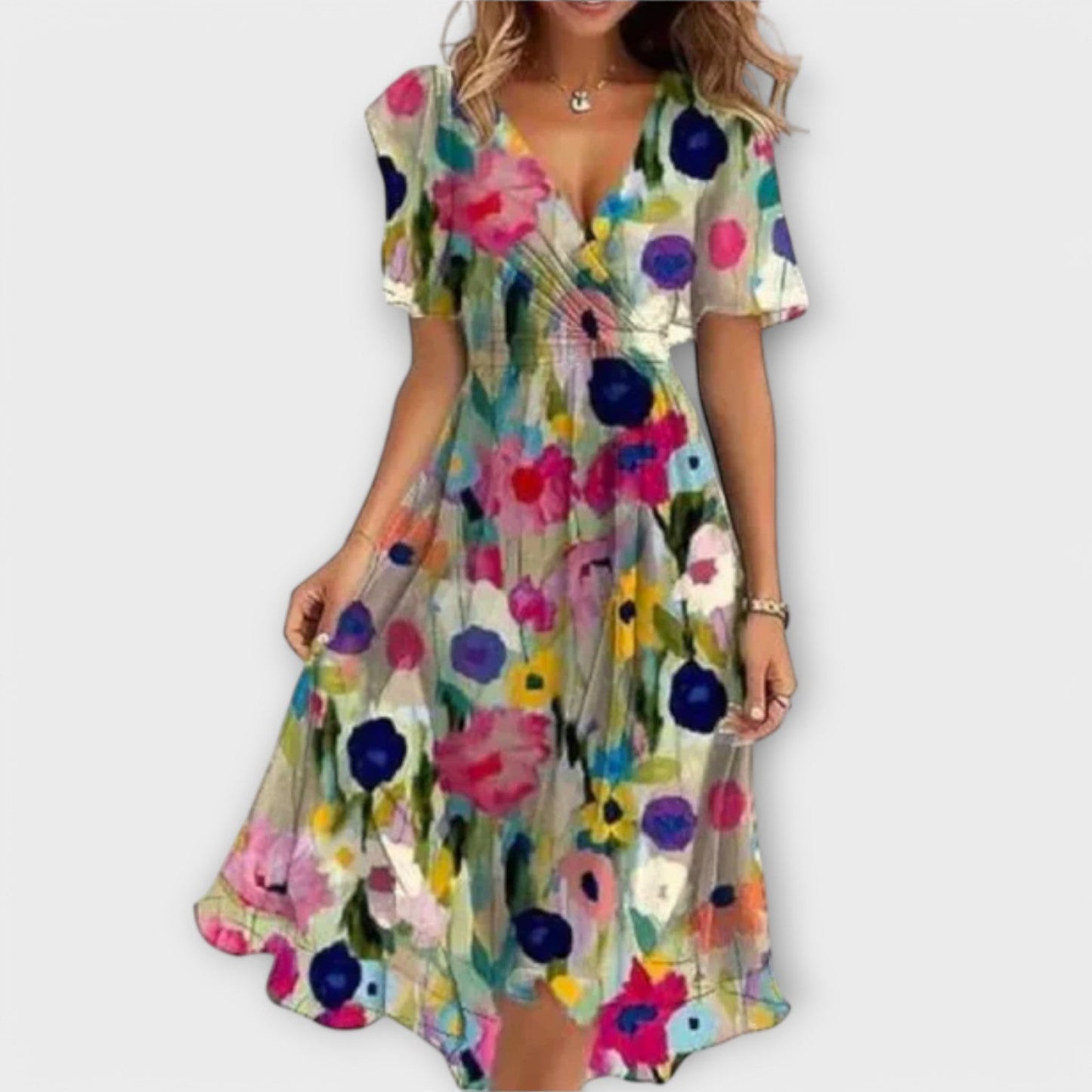 Alice™ - Breathable V-Neck Dress