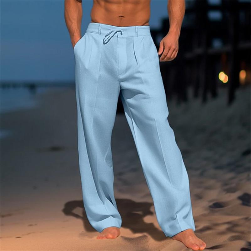 BILL - LINEN PLAIN PANTS