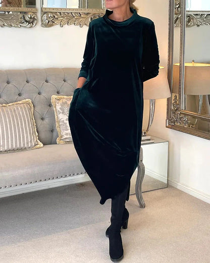 SUSANA - LUXE VELVET DREAM DRESS