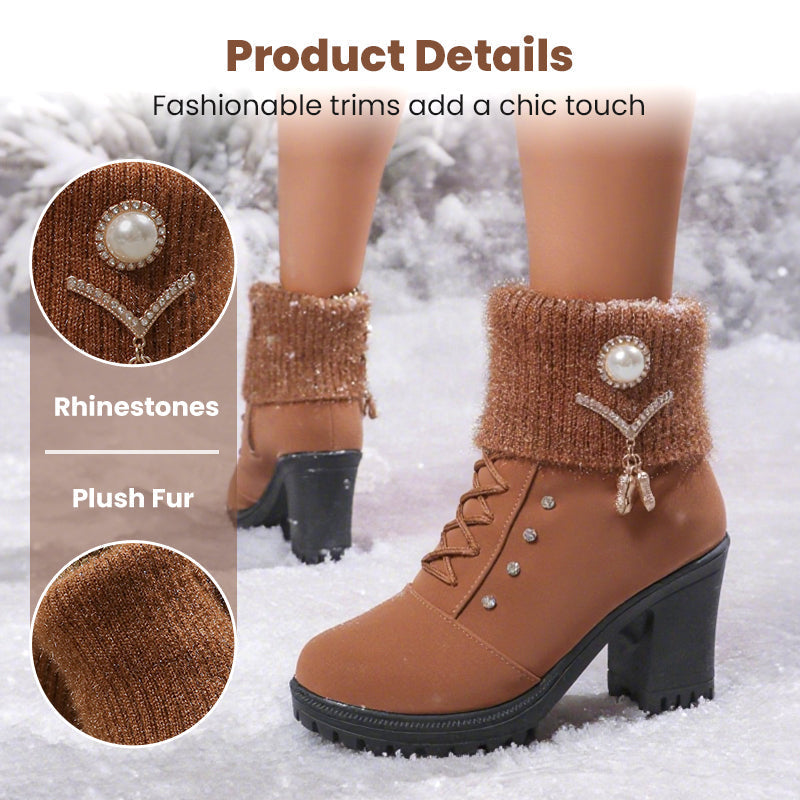 Alana™ - Chunky Heeled Boots