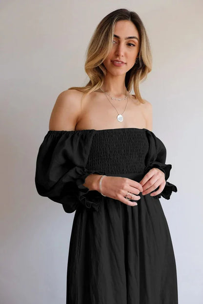 EVERLEIGH - ELEGANT LANTERN DRESS