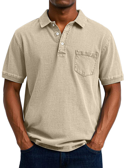 Max™ - Vintage Casual Polo Shirt