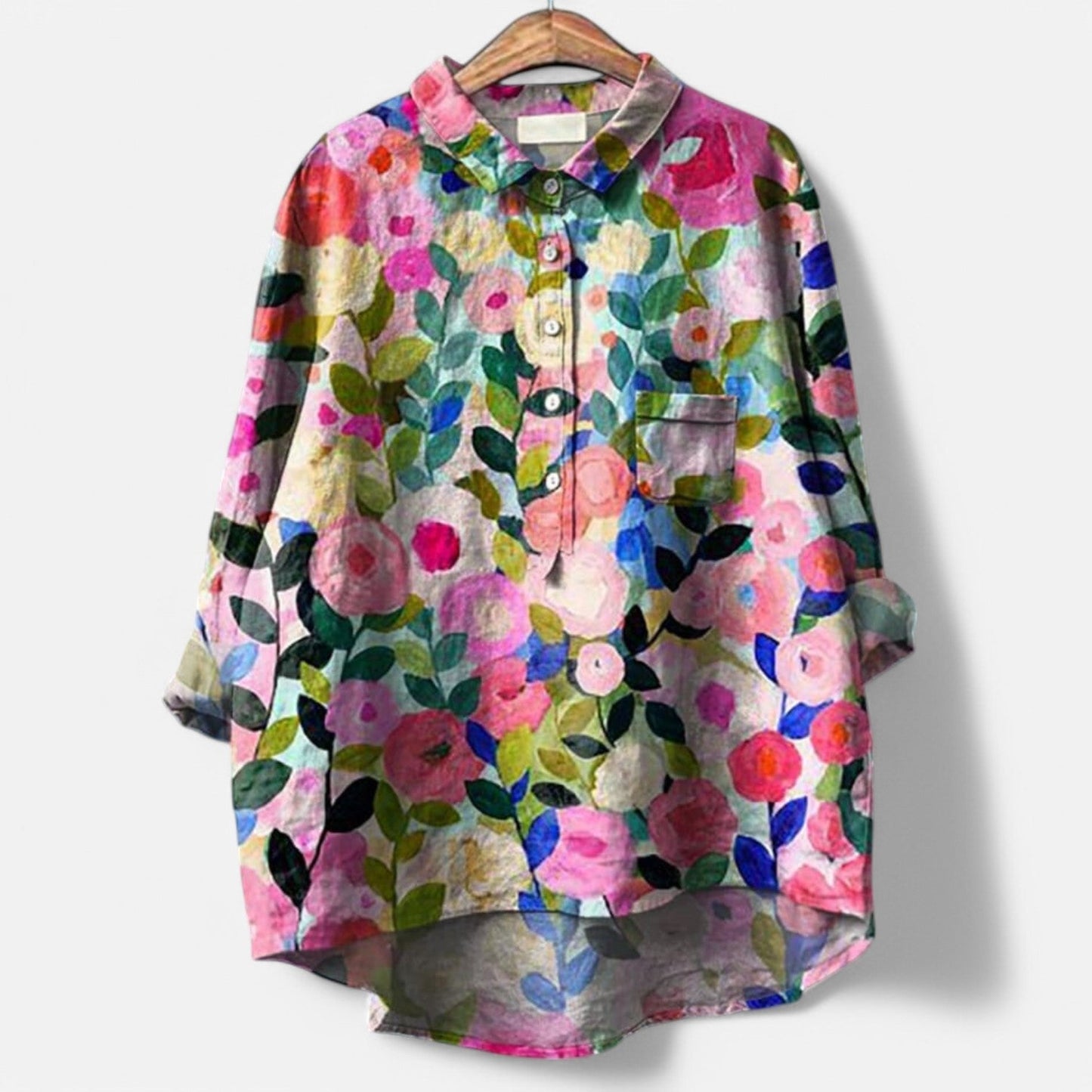 MACKENZIE - STYLISH GRAPHIC BLOUSE