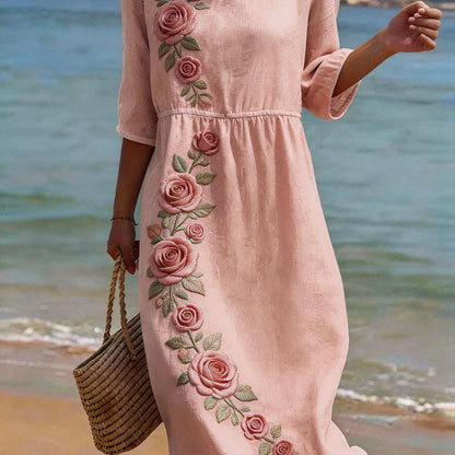 Abigail | Casual Mid-Sleeve Dress