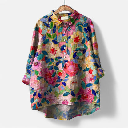 MACKENZIE - STYLISH GRAPHIC BLOUSE