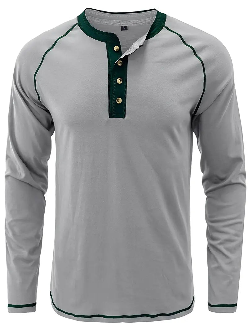 ACE - ICONIC BUTTON PLACKET KNIT TOP
