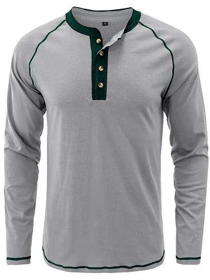 ACE - ICONIC BUTTON PLACKET KNIT TOP