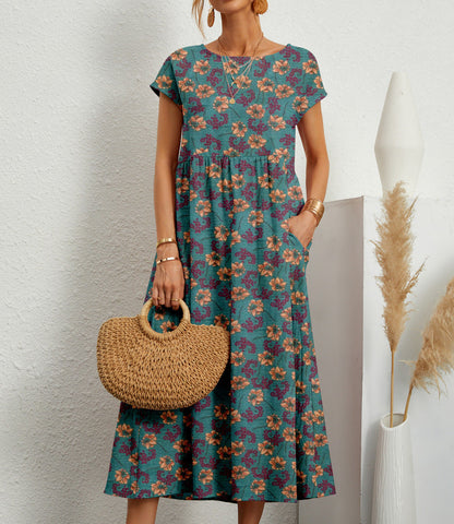 MELINDA - BLOOMING BEAUTY FLORAL DRESS