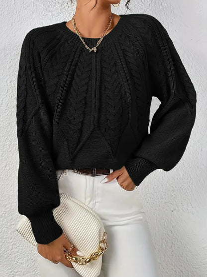 BRIELLA - SWEET KNOTTED THREAD PULLOVER