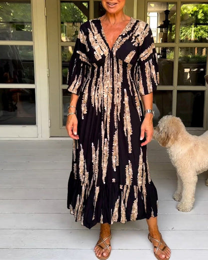 CORNELIA - GOLDEN HOUR DRESS