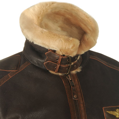 Antonia - Cozy Aviator Jacket