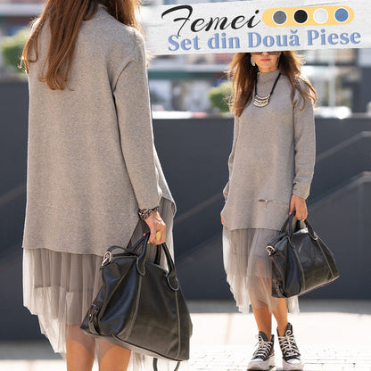PENNYLANE - ELEGANT LONG SLEEVE TULLE SET