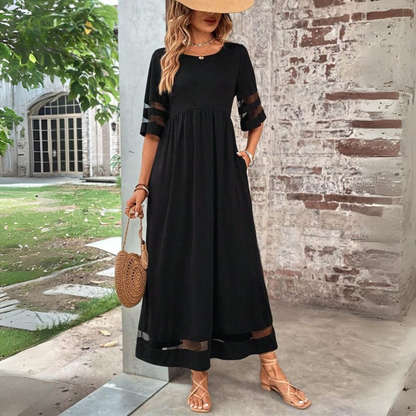 Aubrey™ – Figure-Enhancing Midi Dress for a Sleek Silhouette