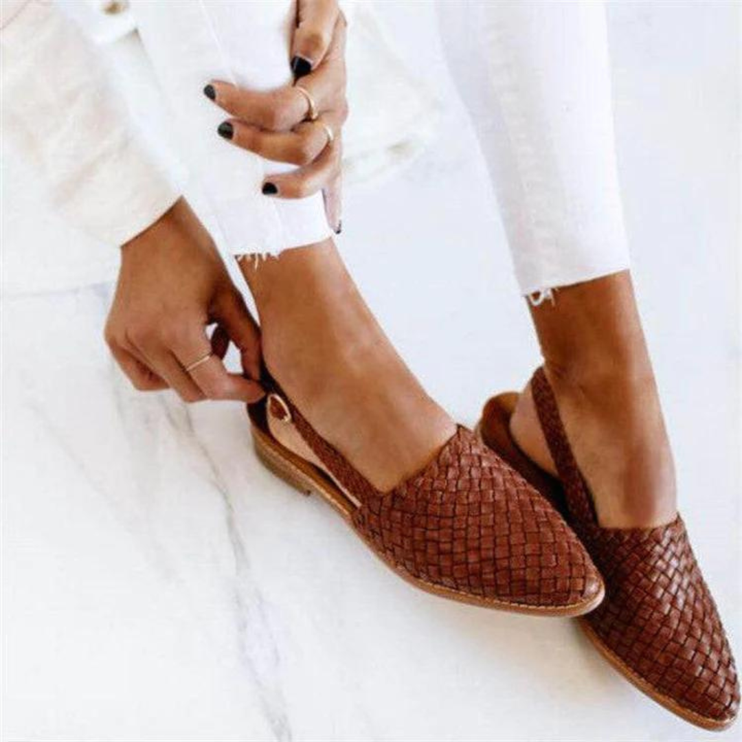 ESMERAY - CLASSIC HANDCRAFTED LEATHER SANDALS