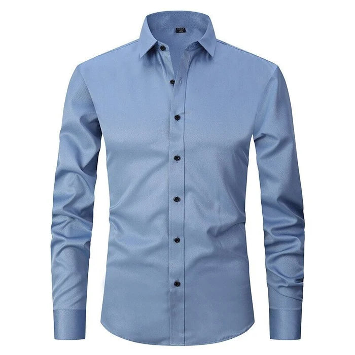 JASON - WRINKLE FREE LONGSLEEVES POLO