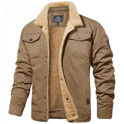Evander | Luxe Fleece Cargo Jacket