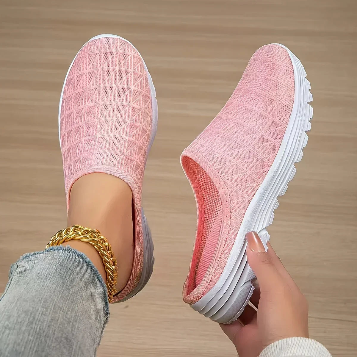 LAURICE - RELAX AIR MESH SLIPPERS