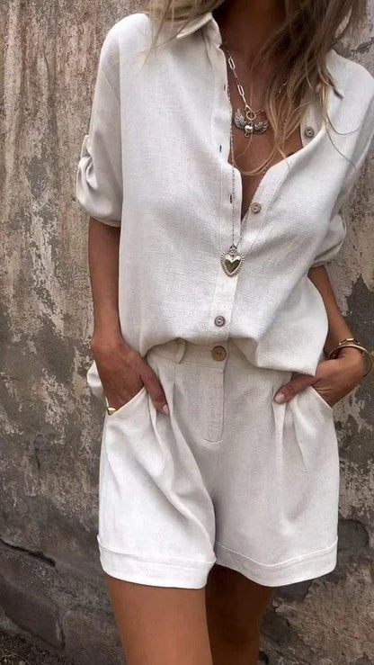 ABEGAIL -  RELAXED SUMMER SHORT SET
