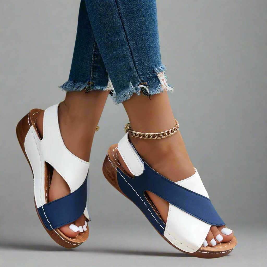 Alwine | Elegant Wedge Shoes Made of Premium Material