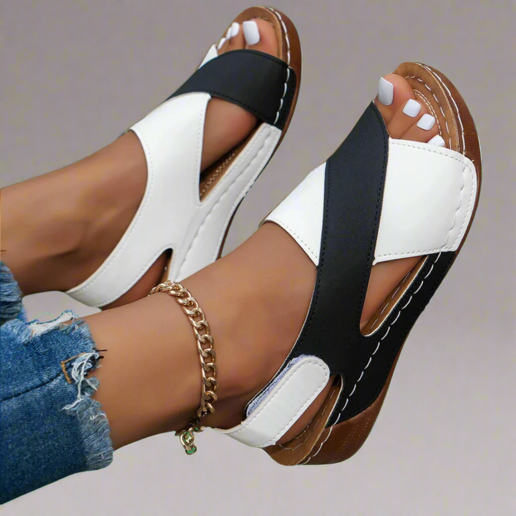 Alwine | Elegant Wedge Shoes Made of Premium Material