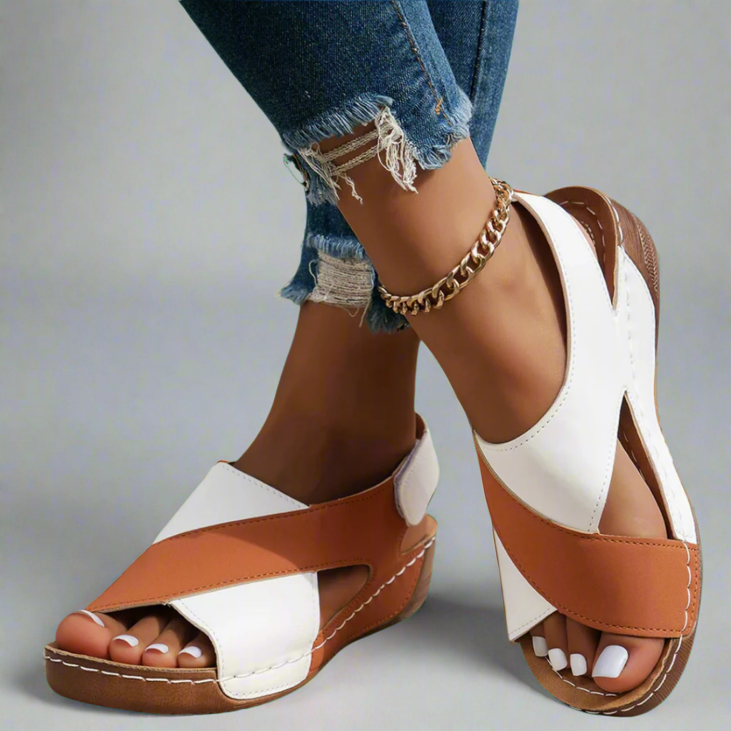 Alwine | Elegant Wedge Shoes Made of Premium Material
