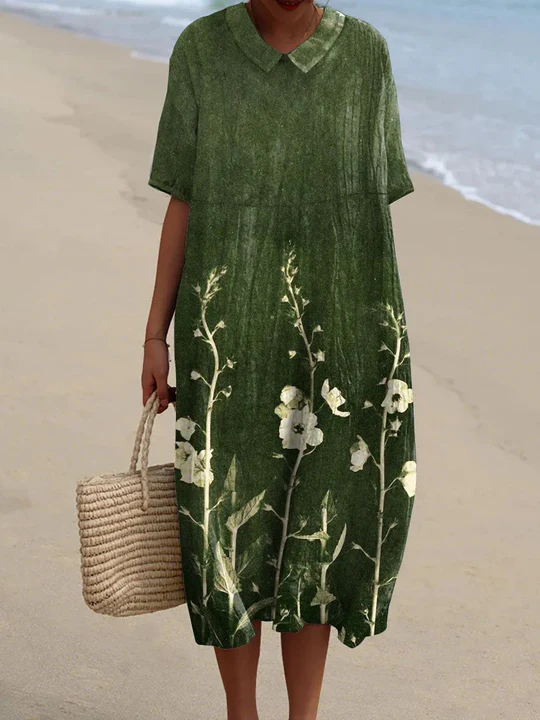 GABRIELA - BLOOM THEMED CASUAL DRESS