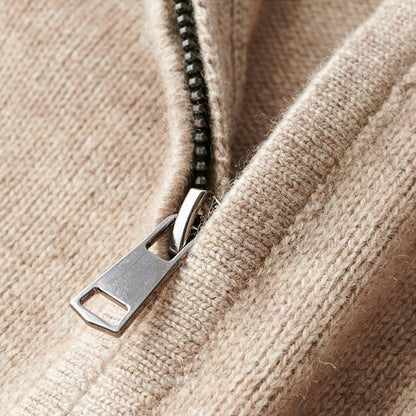 KELVIN - MODERN CRAFTED QUARTER-ZIP PULLOVER