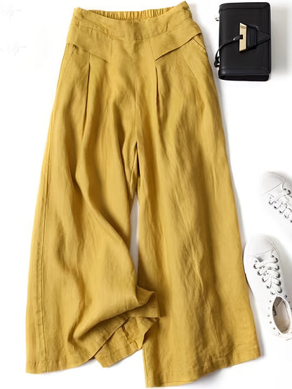 Bella™ - Comfortable Wide-Leg Capri Pants