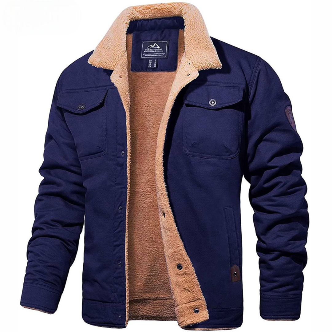 Evander | Luxe Fleece Cargo Jacket