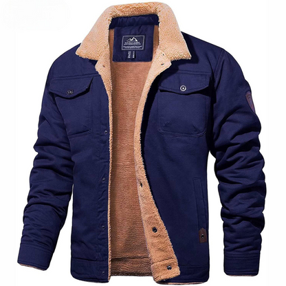 Evander | Luxe Fleece Cargo Jacket