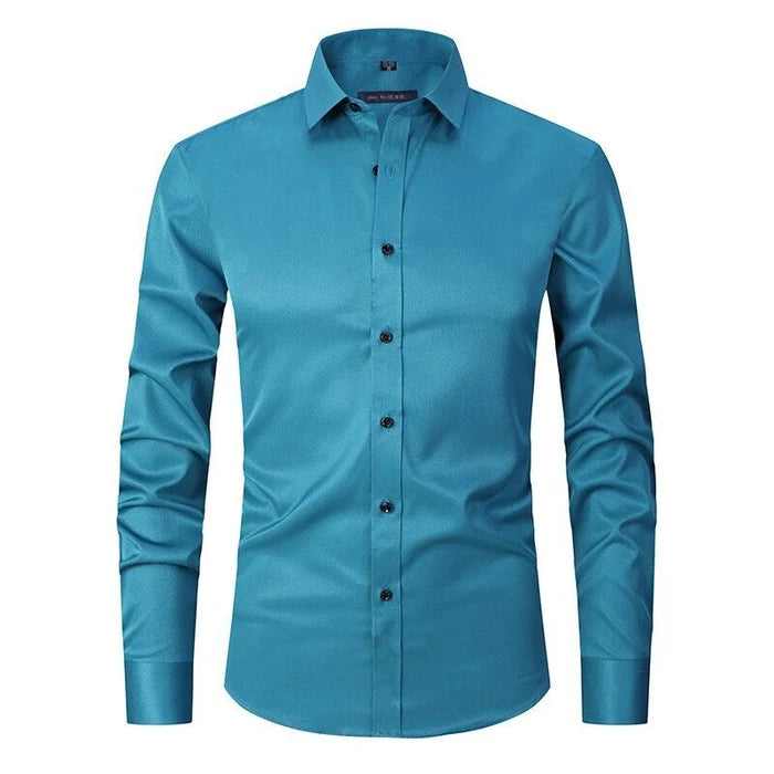 JASON - WRINKLE FREE LONGSLEEVES POLO