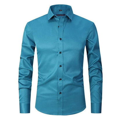JASON - WRINKLE FREE LONGSLEEVES POLO