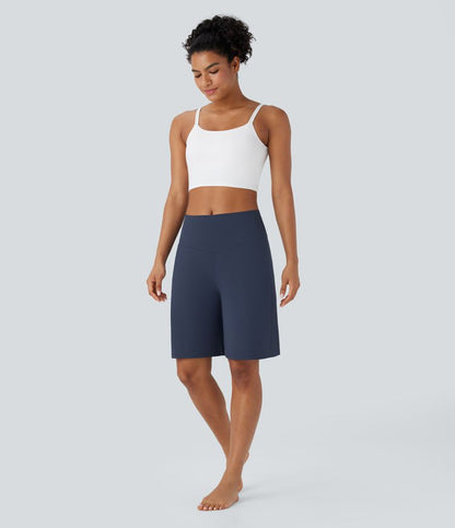 BAYLIN - ULTRA-HIGH WAIST ACTIVE SHORTS WITH POCKETS