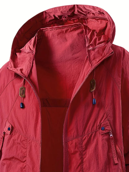 COLE - WINDBLOCKER HOODED RAIN COAT