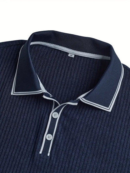 Emilio™ - Men's Custom Ribbed Polo