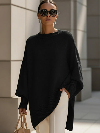 DANIELLA - FASHIONABLE OVERSIZE YARN SWEATER