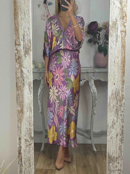 DANA - SILKEN FLORAL SET