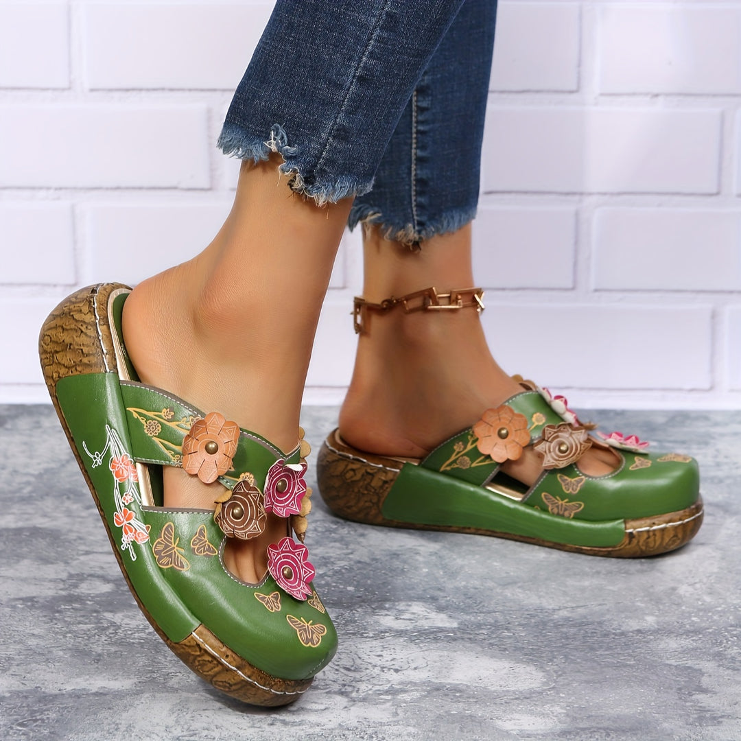 LARKIN - MODERN NON-SKID WEDGE SANDALS