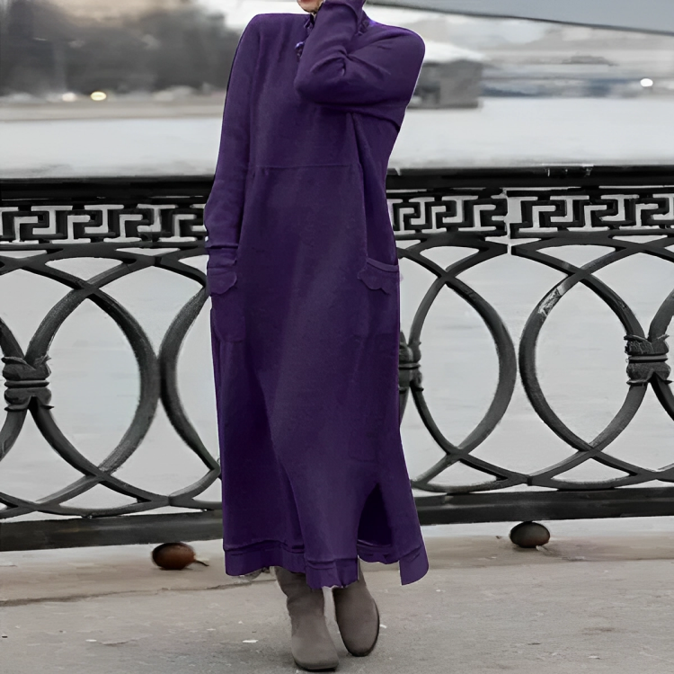 MARIETTA - WINTER HAVEN WRAP DRESS