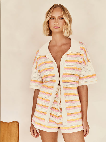 KAYTE - SUMMERY DESIGN KNIT SET