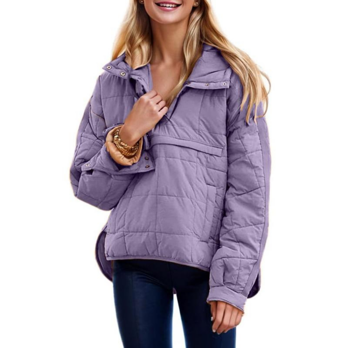 LALA – SOFT EMBRACE OVERSIZED HOODED JACKET