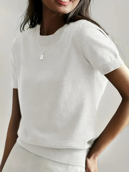Anais™ - Lightweight Casual Short Sleeve Top