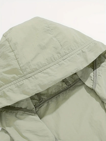 COLE - WINDBLOCKER HOODED RAIN COAT