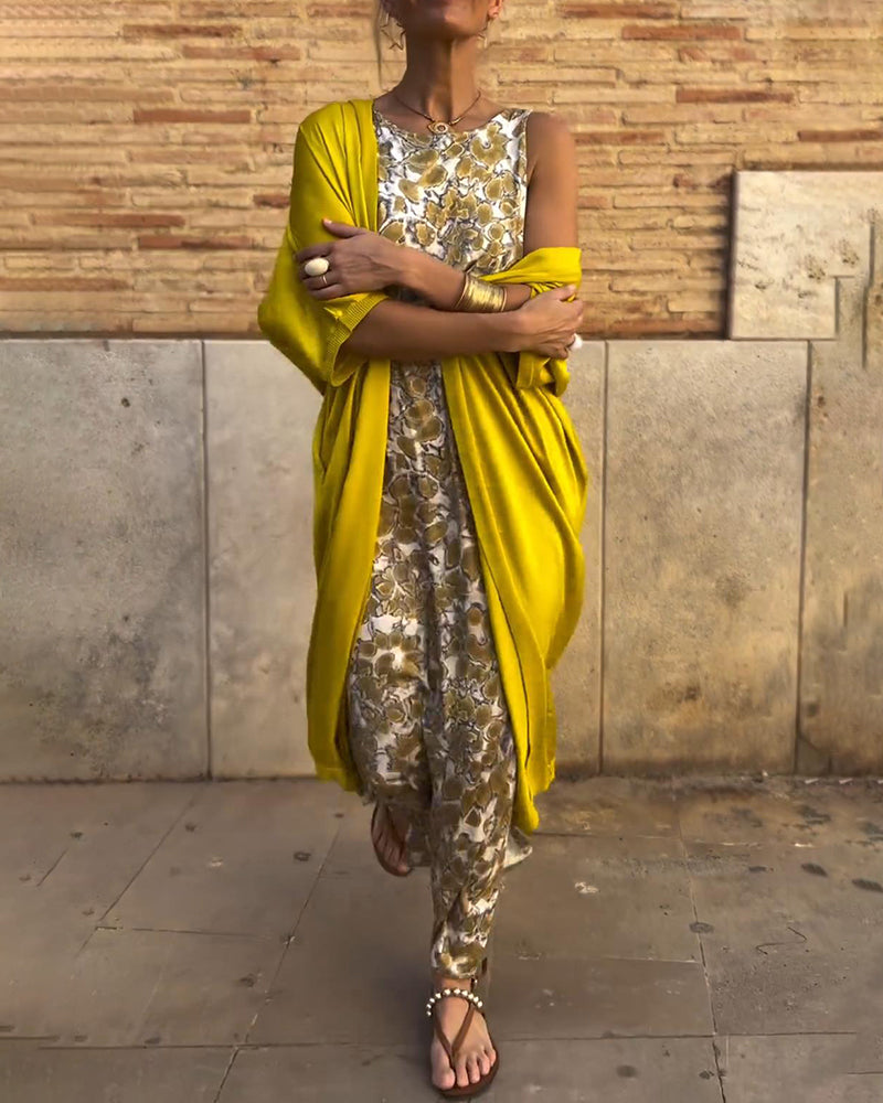VIÑA - CHIC TWO-PIECE SET FOR SUMMER GETAWAYS