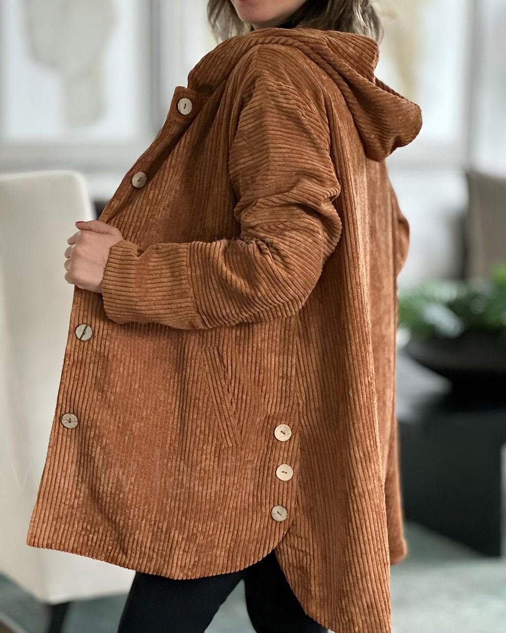 ERNA - THE CORDUROY URBANITE COAT